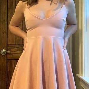 pink missguided mini/party dress